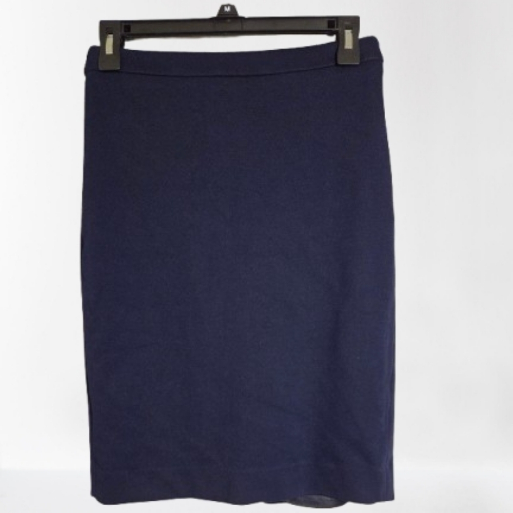 JCREW 365 No 2  Navy Blue Women's Pencil Skirt